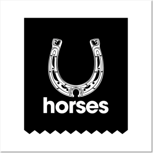 Sporty Horses Logo Posters and Art